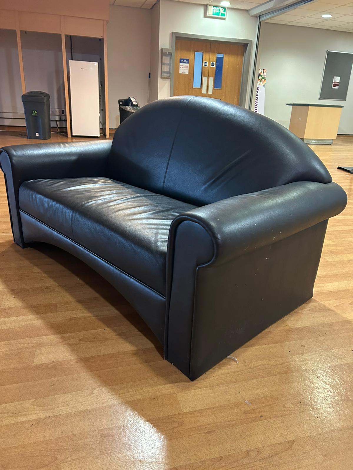 Leather Couch - 2 Seater