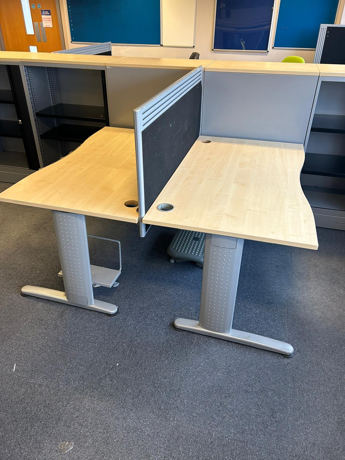 Used Computer Desk Dividers - 1400mm Length