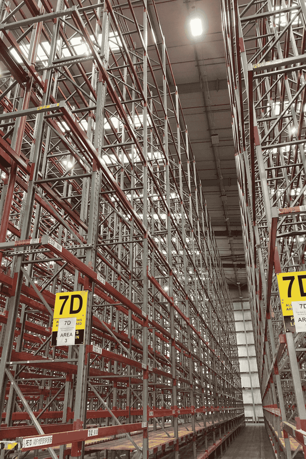 RediRack Used Pallet Racking – 100 Bays, 10m High, 1100mm Deep - Pallet Racking - Cracking Racking