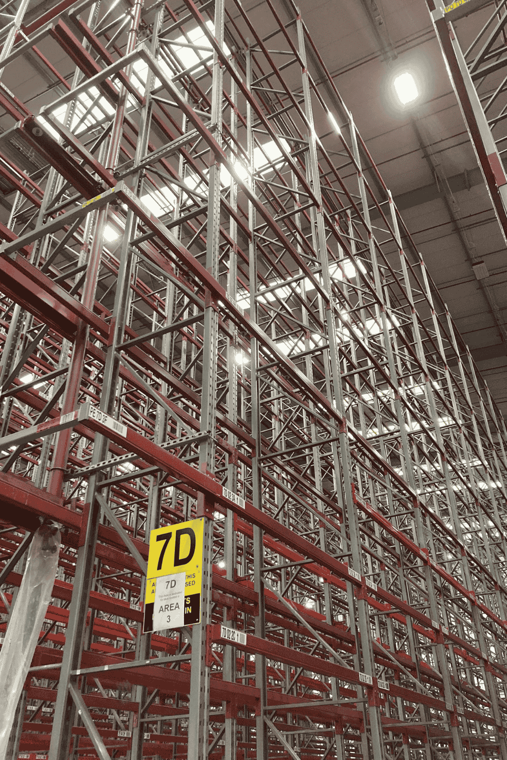 RediRack Used Pallet Racking – 100 Bays, 10m High, 1100mm Deep - Pallet Racking - Cracking Racking