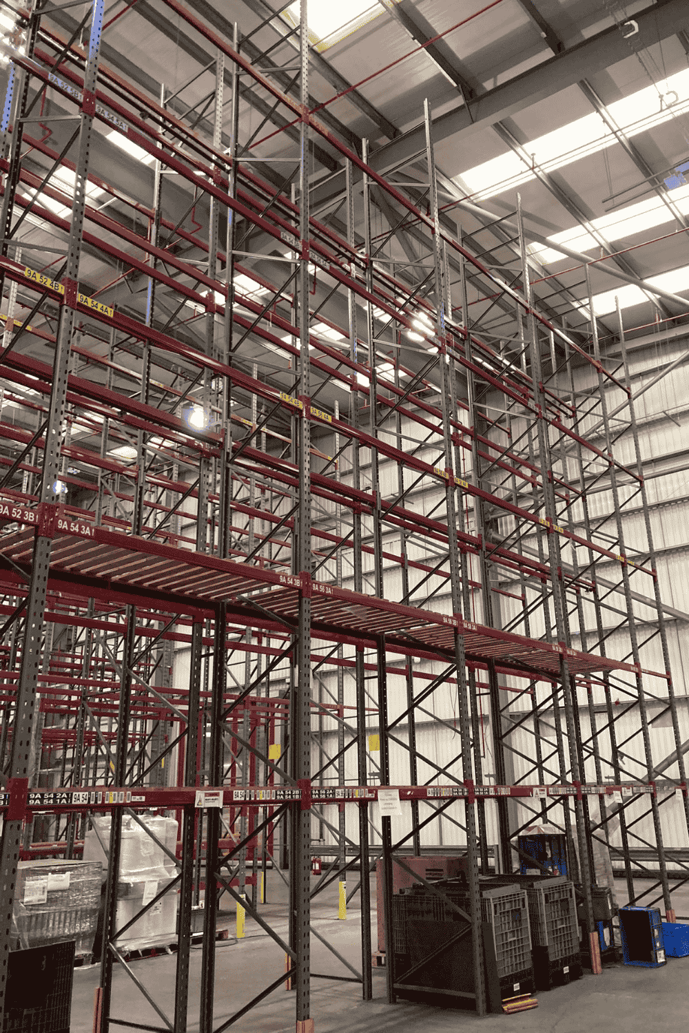 RediRack Used Pallet Racking – 100 Bays, 10m High, 1100mm Deep - Pallet Racking - Cracking Racking