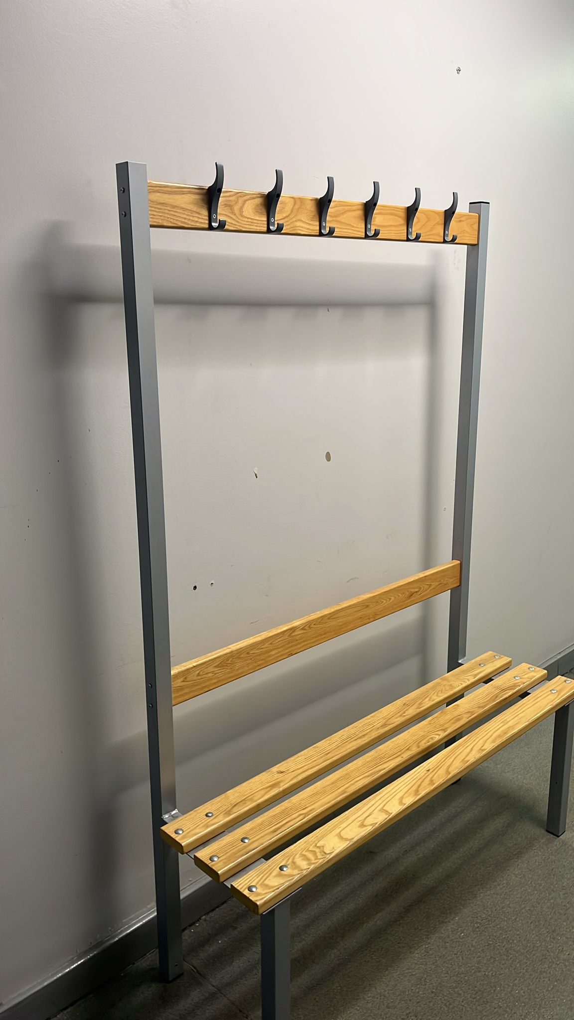 Used Bench and Coat Rack - H: 1700mm x W: 1200mm