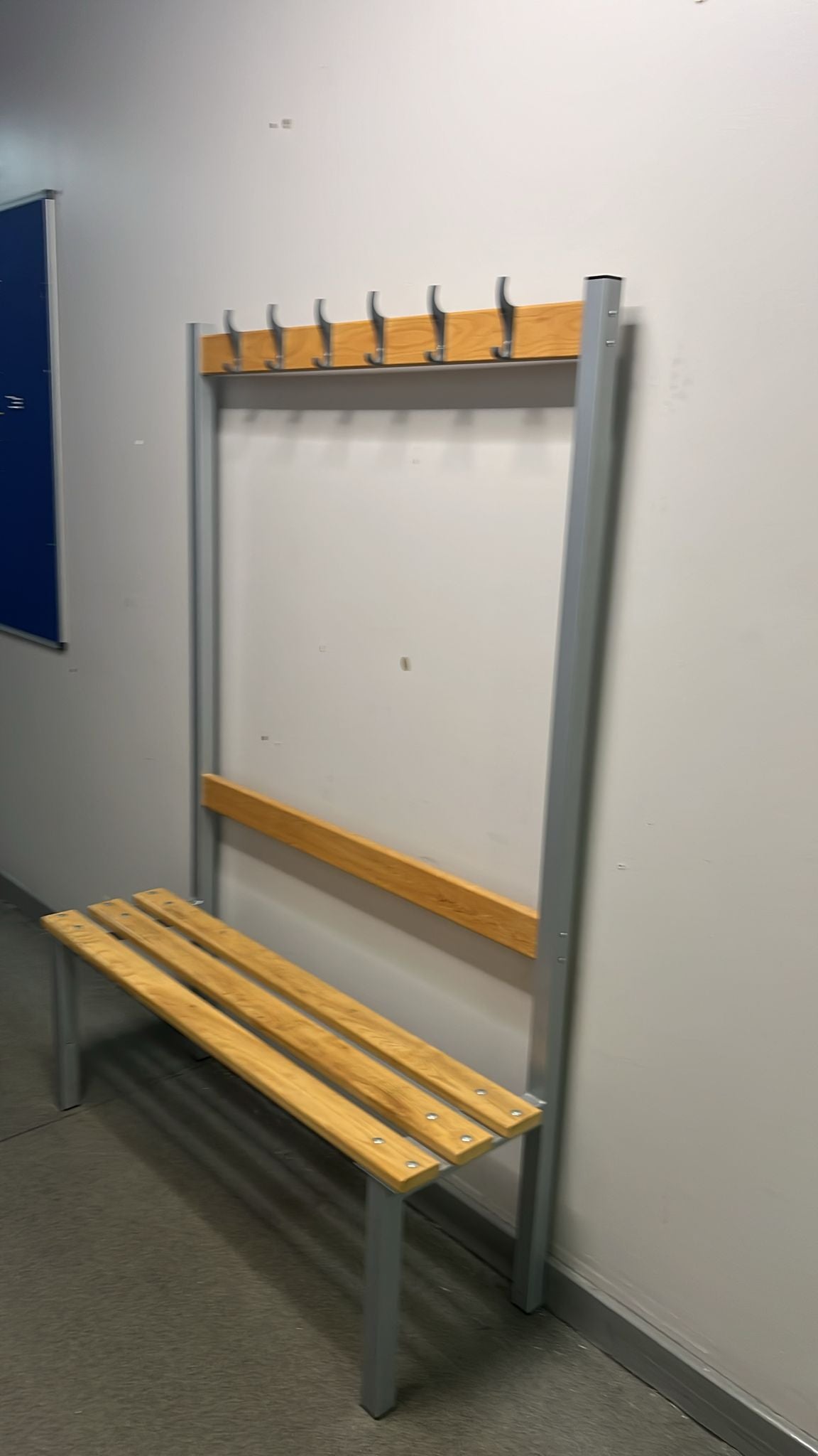 Used Bench and Coat Rack - H: 1700mm x W: 1200mm