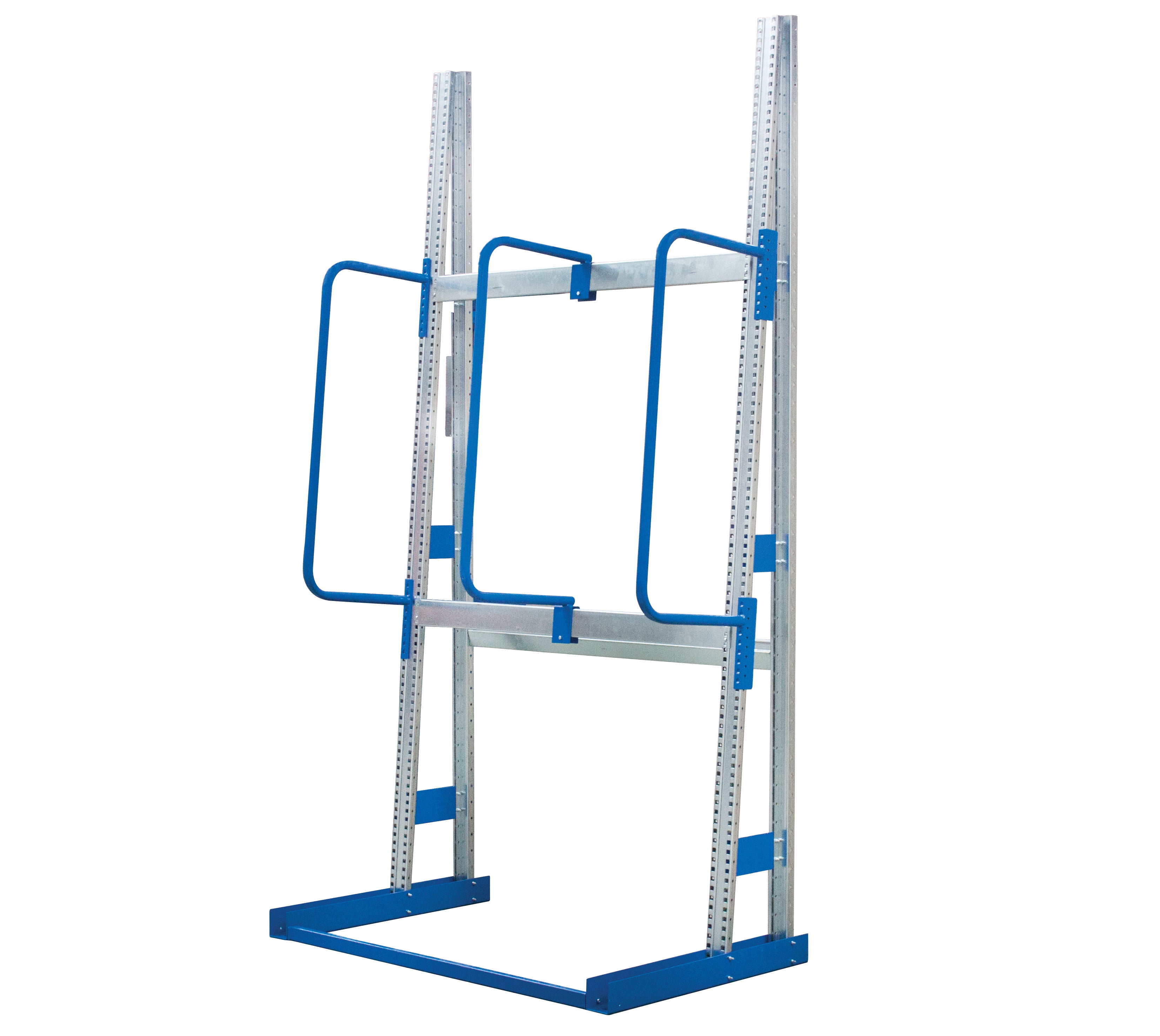 Vertical Long Storage Rack - 2550mm Starter Bays, Custom Sizes - Vertical Rack - Cracking Racking