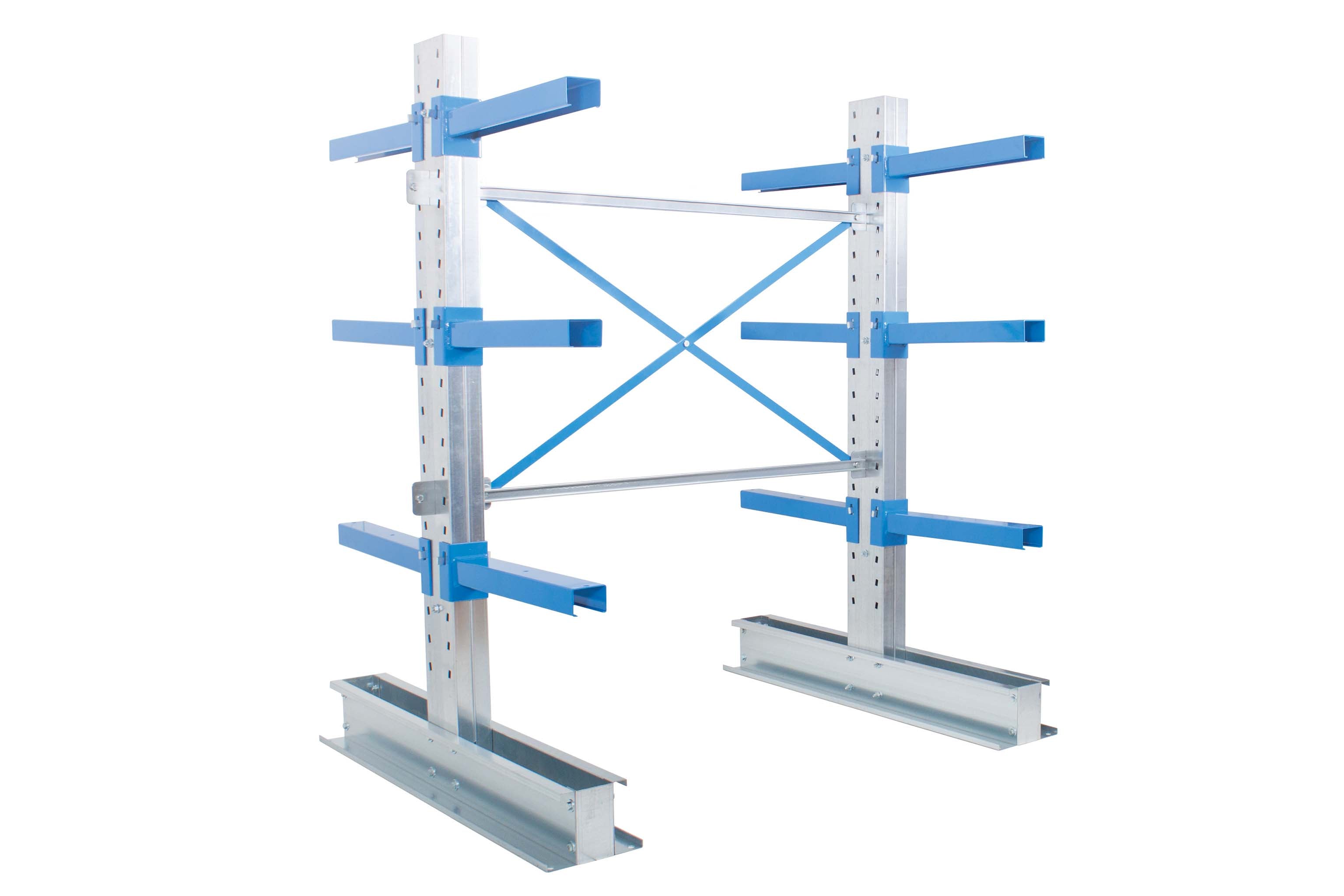 Cantilever Racking - Double Sided - Starter Bay  - Cantilever Racking - Cracking Racking