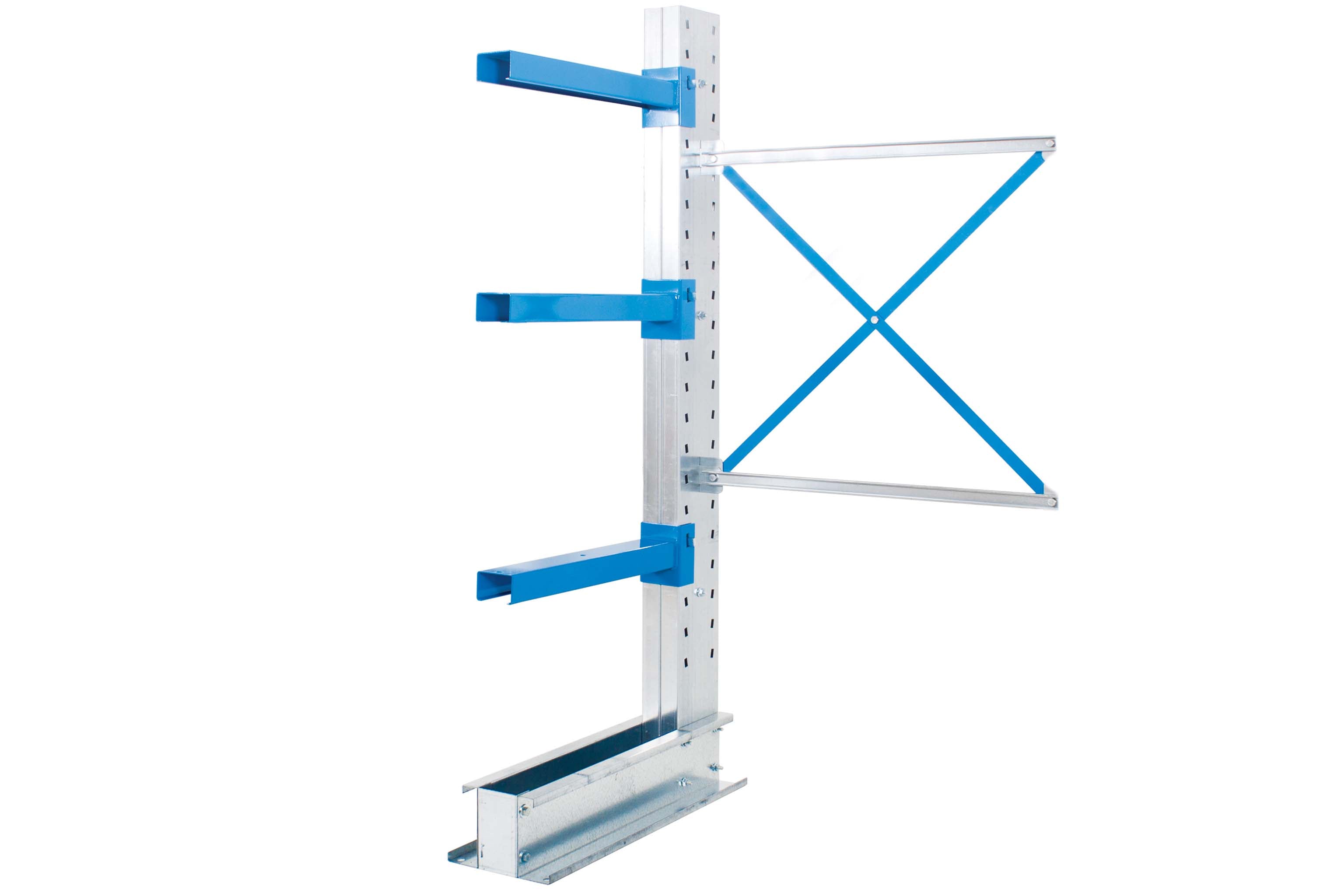 Single-Sided Cantilever Racking Extension Bay - Cantilever Racking - Cracking Racking