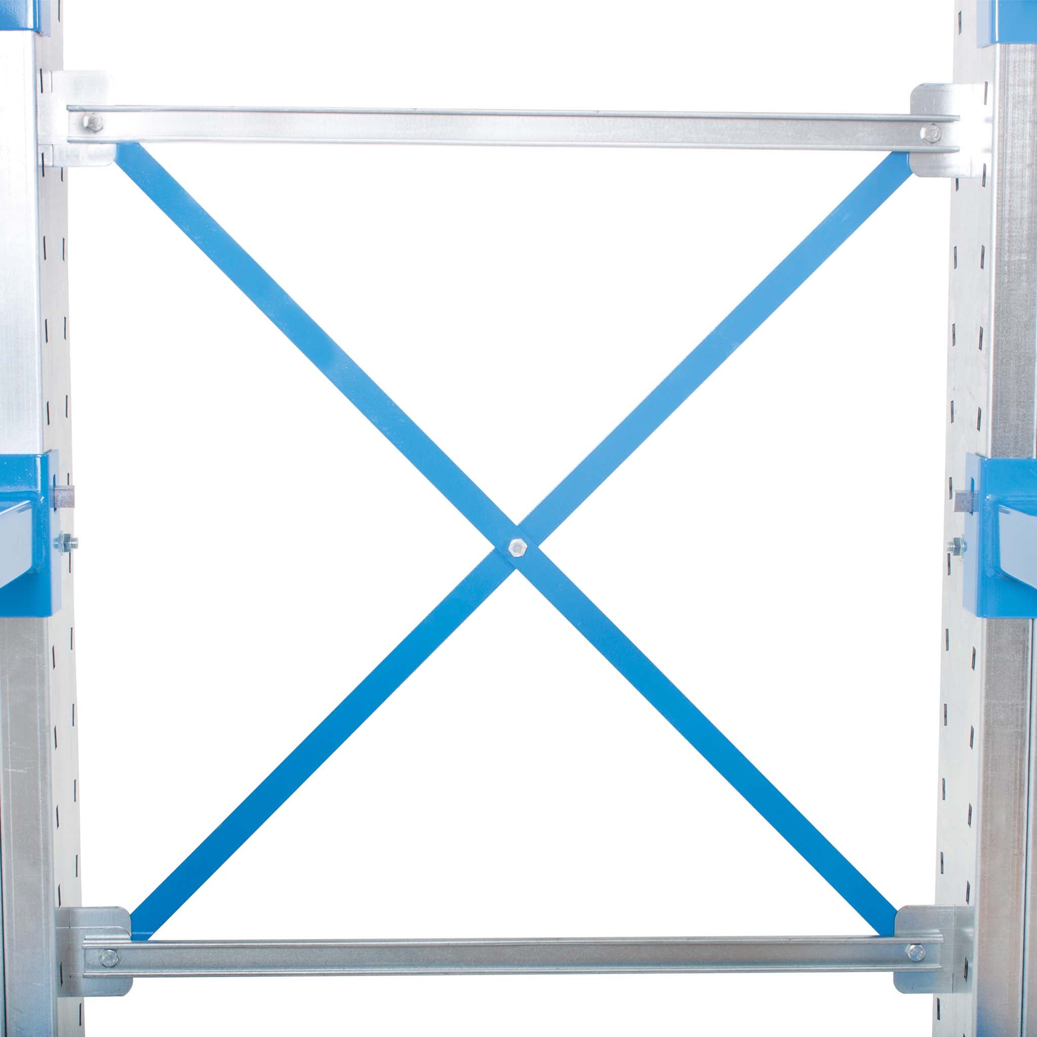 Single-Sided Cantilever Racking Starter Bay - Cantilever Racking - Cracking Racking